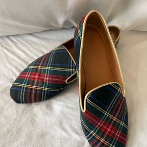 J. Crew Tartan Plaid Loafers